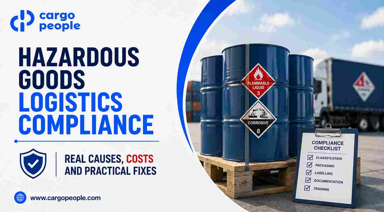 Hazardous Goods Logistics Compliance – Real Causes, Costs and Practical Fixes
