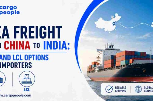 Sea Freight from China to India: FCL and LCL Options for Importers