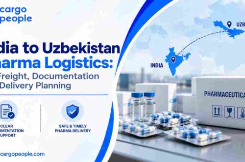 India to Uzbekistan Pharma Logistics: Air Freight, Documentation and Delivery Planning