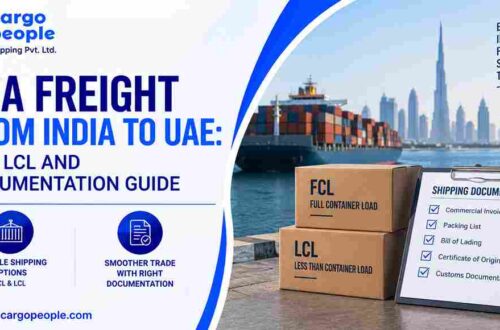 Sea Freight from India to UAE: FCL, LCL and Documentation Guide