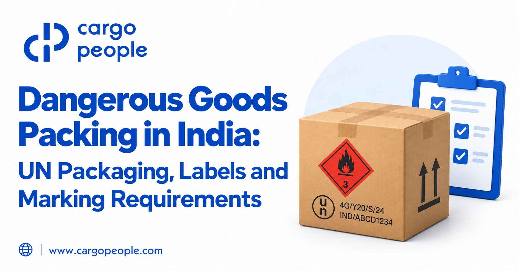 Dangerous Goods Packing in India: UN Packaging, Labels and Marking Requirements