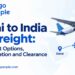 Dubai to India Air Freight: Fast Import Options, Documentation and Clearance