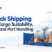 Flat Rack Shipping in India: Cargo Suitability, Securing and Port Handling