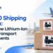 UN3480 Shipping to India: Standalone Lithium-Ion Battery Transport Requirements